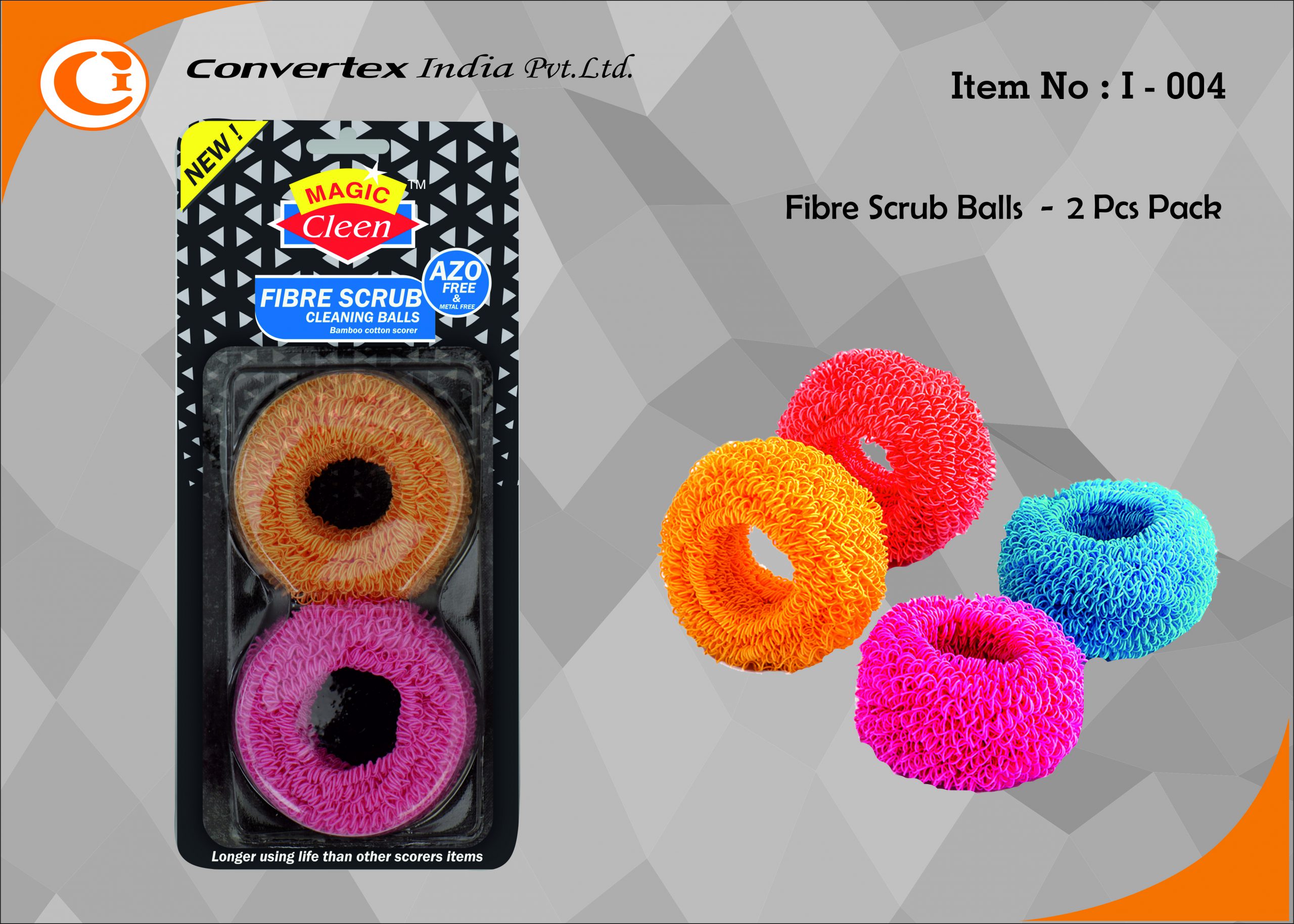 Fire Scrub Balls for Utensils cleaning Magic Cleen